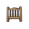 Crocs Rubber Decoration Badge Emblem Patch Baby Crib 117-05 OS