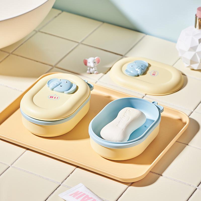 Little Elephant Soap Dispenser With Cover For Bathroom And Kitchen Use