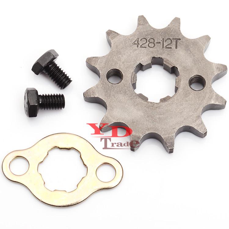 Off-Road Motorcycle/ATV Engine Parts: 420-12T & 428-12T Gears and Sprockets