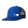 Custom Letter Mesh Baseball Cap With Breathable Cotton For Outdoor Sports And Socials