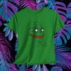 Pepe Frog Meme Shirt 4Chan Funny Cotton Green Unisex