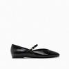 Fashion Spring Women Flats Designer Red Women Ballet Shoes Casual Round Toe Flats Patent Leather Office Female Shoes Dance Training Shoe