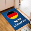 Custom Name Germany Flag Rug Game Carpet, Floor Mat for Bedroom Living Room Entryway Rug, Home Decor Idea Gift for Christmas birthday