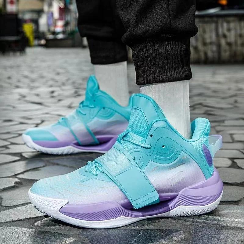 Basketbalové boty Prodyšné Pohodlné Sportovní boty Tréninkové Atletické Basketbalové Tenisky Pánské Pár Sportovní boty Dámské