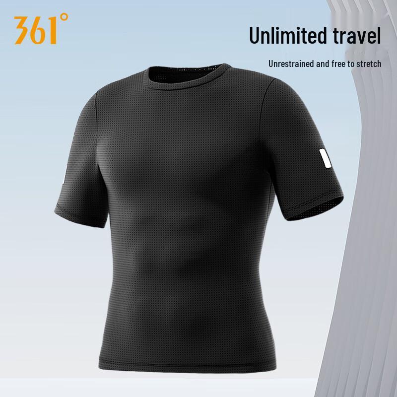 361° Men s Quick-Dry Loose Fit Short Sleeve Swim Top 4XL