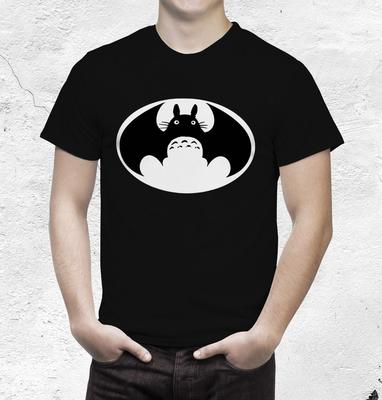 Mein Nachbar Totoro T-Shirt Batman T-Shirt Mashup