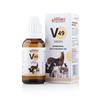 Veterinary V49 Pet Breathing Support Drops 30 Ml Gentle Daily Respiratory Comfort Liquid For Dogs Cats And