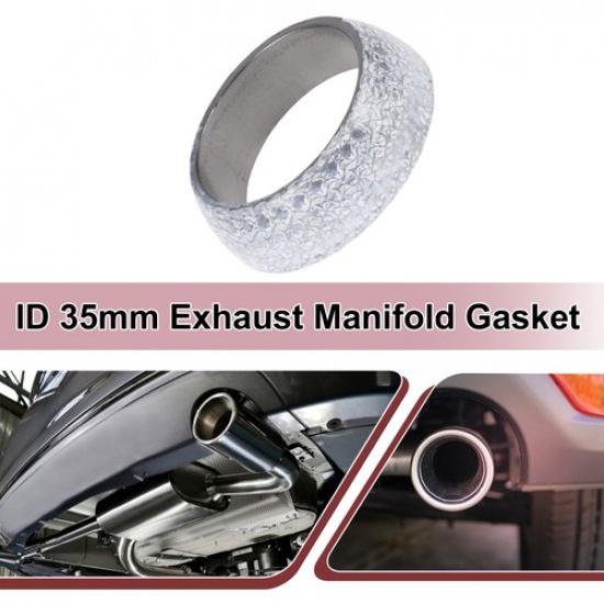 ID 35mm Exhaust Manifold Gasket Exhaust Donut Gasket Muffler Ring Graphite new