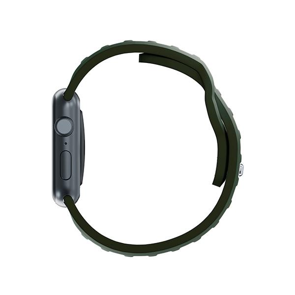 Pasek Silikonowy 3Mk Silicone Watch Strap Do Apple Watch 42/44/45/49Mm Ciemnozielony