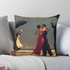 Jack Vettriano Singender Butler Kissenbezug Polyester Leinen Samt Muster Reißverschluss Dekorative Zierkissenhülle Haus Kissenbezug 18"