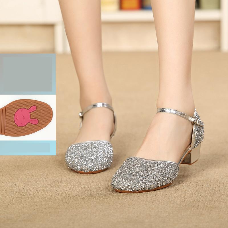 Flash Modern Ballroom Salsa Tango Latin Dance Shoes Kids Girls Women's Performance Shoes Salsa Latin Dance Shoes