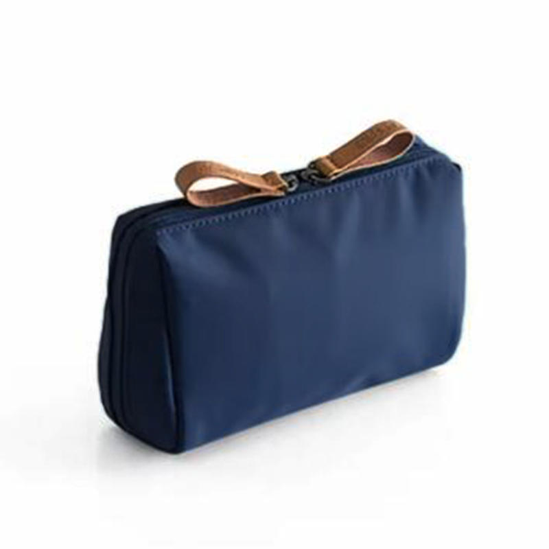 Waterproof Large Capacity Makeup Bag Multiple Colors Nylon Travel Storage Partitioned Cosmetic Pouch Handbag Lipstick Pack