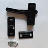 Easy Install RV Screen Door Handle Lock Kit Left Right Swing Plastic Latch For Camper Trailer Motorhome Exterior