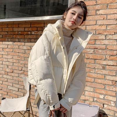 Winter New Cotton-padded Jacket Women's Short Korean Version of The Design Sense of Small Cotton-padded Padded Padded Loose Cotton-padded Jacket.