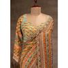 New Launch – Premium Chinon Silk Saree with Elegant Real Mirror Work Collection