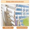 4pcs Hanger for Heated Towel Radiator Rail Bath Hook Holder Clothes Hanger Bathroom Drying Towel Scarf Rack Coat Holders