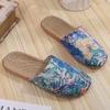 Four Seasons Fashionable Non-slip Linen Slippers - Cute, Stylish, Breathable, Thick Sole for Couples