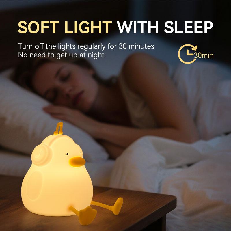 Xiaomi Duckling Night Light, Touch-control,Timable & Rechargeable,Ideal for Home Decor,Perfect Gift Choice