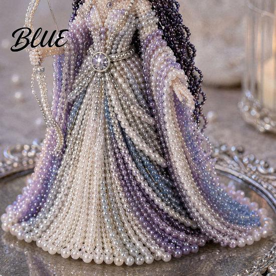 Beaded Goddess Craft Project with DIY Bead Kit 3D Kit Divine Crafing Art Colorful Beads