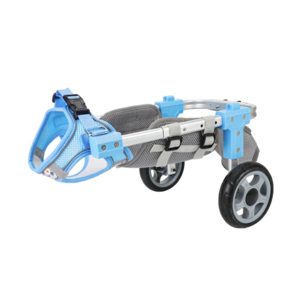 Lightweight Aluminum Pet Mobility Cart Adjustable Pet Rehabilitation Wheelchair  Pet Mobility