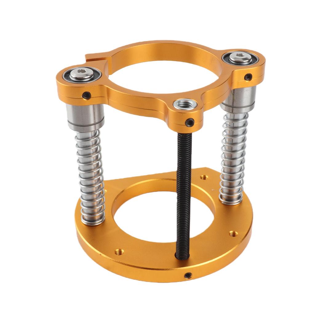 Adjustable Router Lift 63.5 65mm Diameter Universal Trimming Machine Aluminum Under Table Base Clamping Lifting System