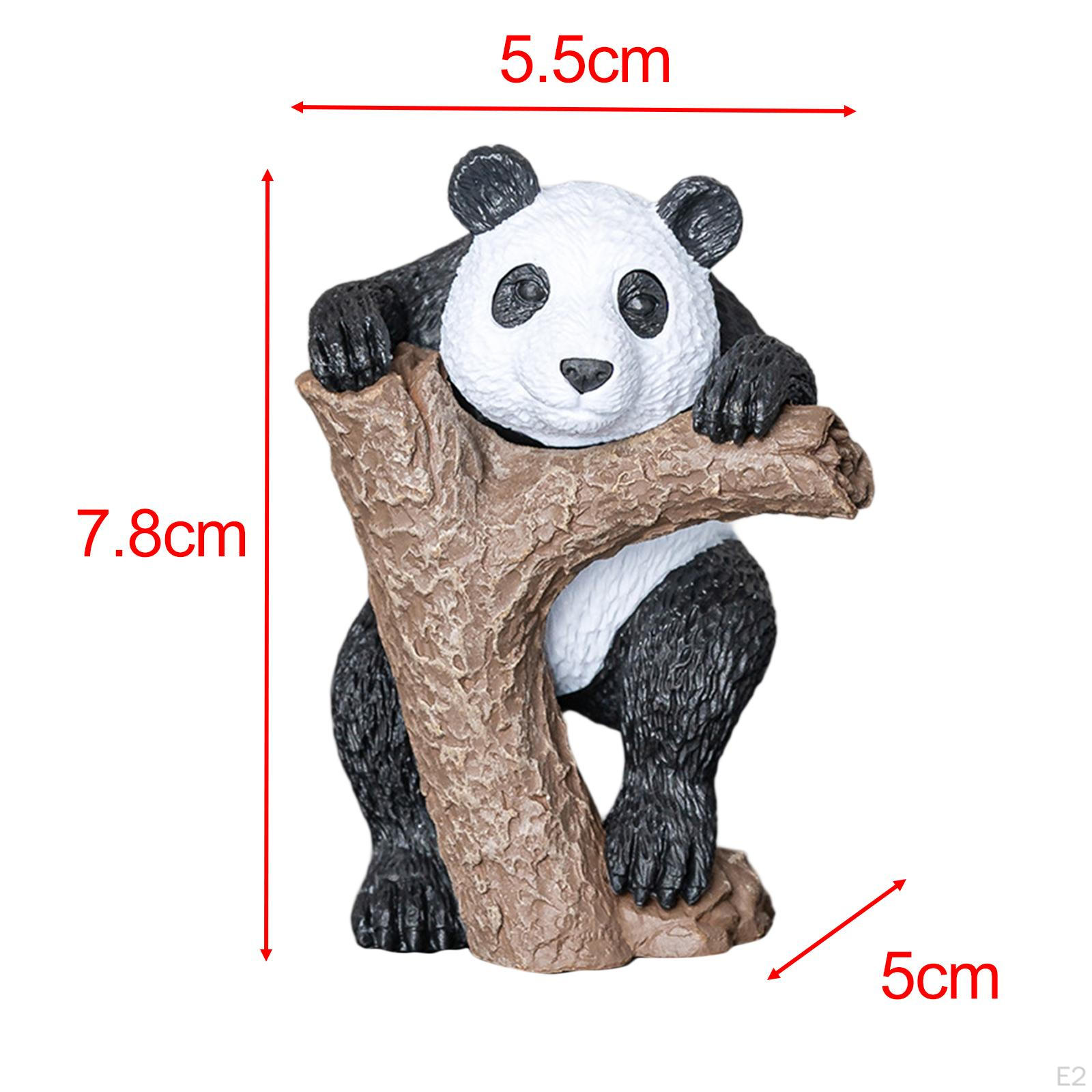 Очаровательная скульптура панды для домашнего декора или подарка With Base — фото 3