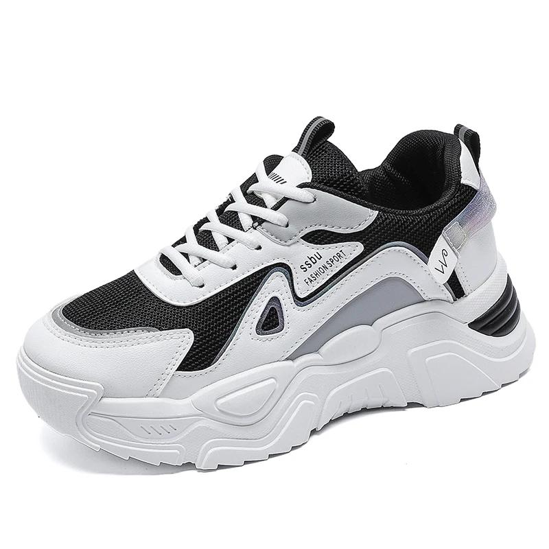 White Round Tip Basketball Woman Casual Luxury Brand Shoes For Women Spring Autumn Sneakers Sports Designer Bascket