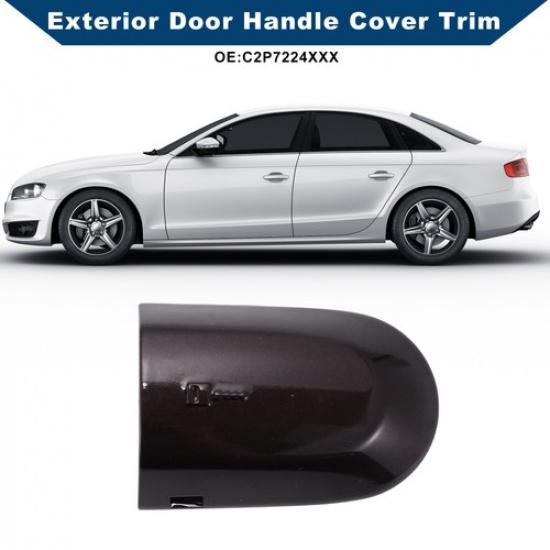 Exterior Door Handle Cover Trim for Jaguar XK 2007-2015, for Jaguar XF Brown Red