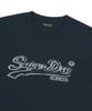 Syupeodeulai Dot Logo Graphic T-Shirt Dark Navy Sduiscq70Dny