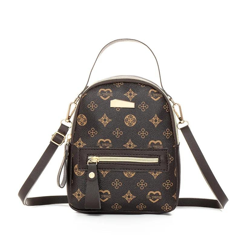 Flower backpack 2025 Ladies bag Fashion Backpack Women's Bag Women's fresh and sweet student school bag Chic