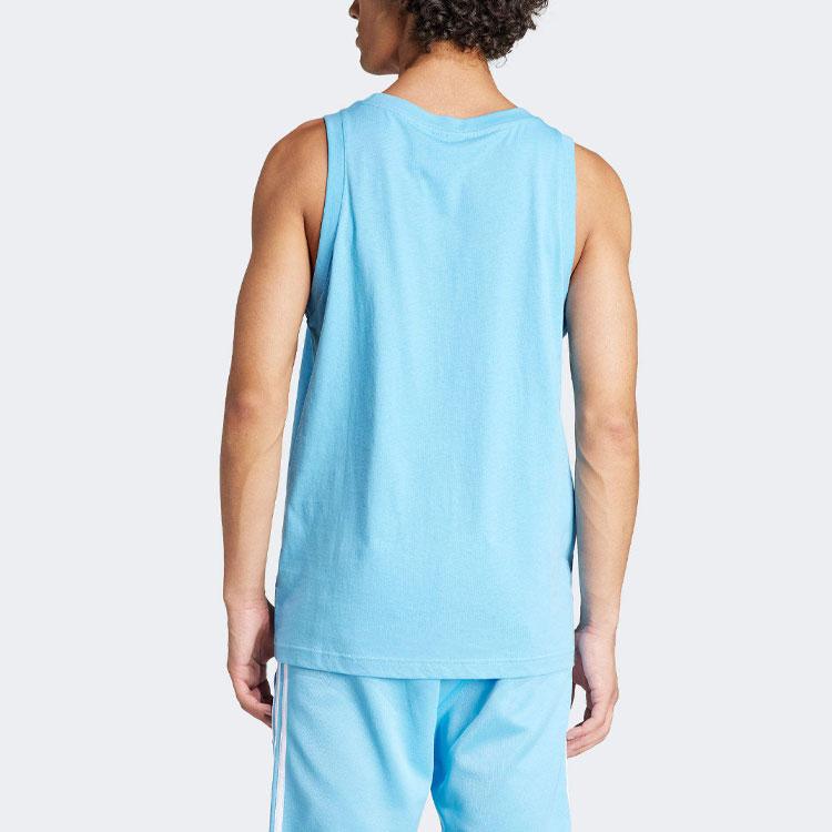 Adidas Originály Adicolor Classics Tílko s potiskem loga Pánské Topy Modré IM9431