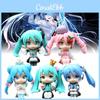 Niedliche Anime-Q-Version-Mädchenpuppe, Modell, süße PVC-Figur zur Schreibtischdekoration