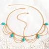 High-end Fashion Pearl Tassel Head Chain with Multi-layer Sequins for Women