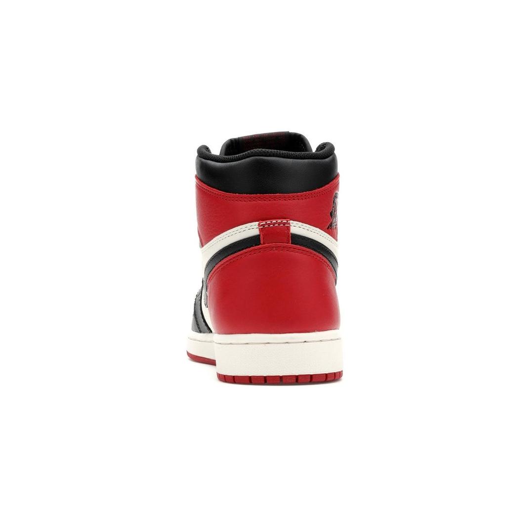 Air Jordan 1 Retro High OG Bred Toe Men Sneakers Gym-Red Summit-White-Black 555088-610