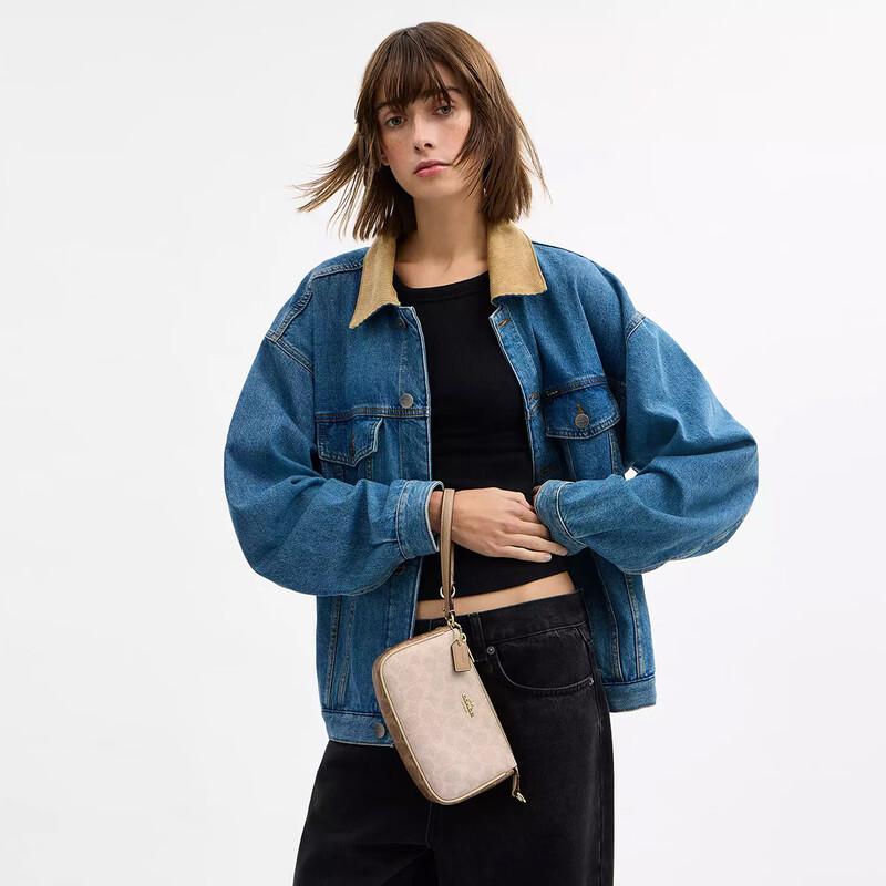 COACH Nolita 19 Classic Signature Shoulder Bag