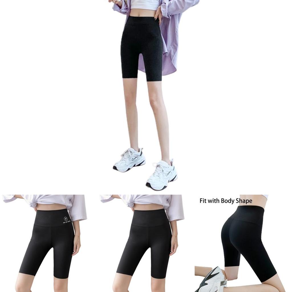 Pantaloncini Leggings da Yoga e Ciclismo da Donna Senza Cuciture a Vita Alta per Tutte le Occasioni