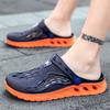Fashion Men's Sandals Summer Wear Hole Shoes Sports Dual-purpose Driving Cool Slippers Vietnamese Baotou Non-slip Beach Shoes Men