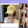 Cotton Trendy Baseball Cap For Women With Adorable Floral Embroidery And Soft Top