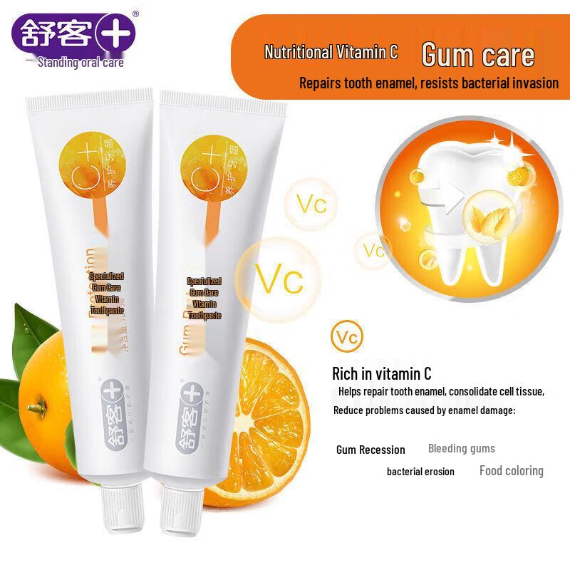 Shuke Orange Flavor Vitamin C Toothpaste
