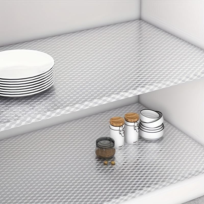 Aluminum Kitchen Stickers with Textured Surface - High-Temperature Resistant  Waterproof  and Oil-Proof for Drawer Liners and Kitchen Decor