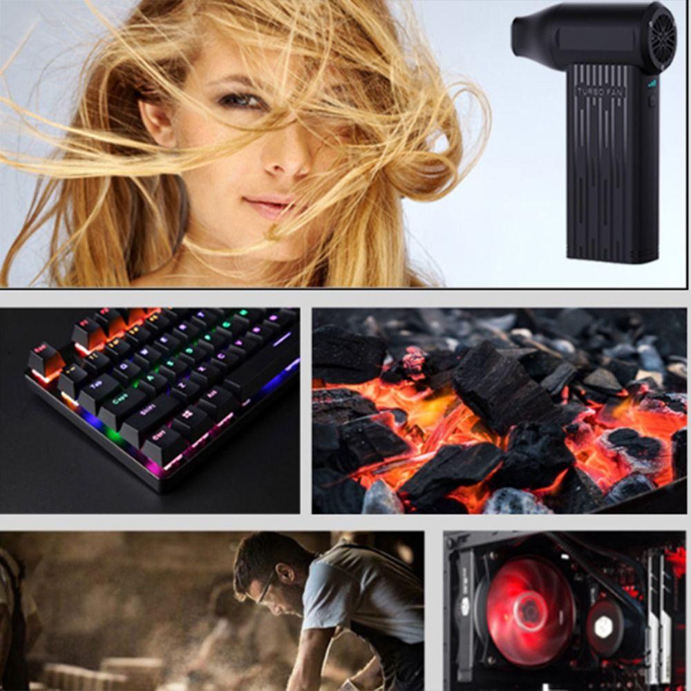 High Power Mini Violent Turbofan Brushless Motor Powerful Dust Blower Electric Air Blower Car