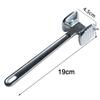 1PC Attendrisseur à Viande en Alliage de Zinc Marteau Maillet Outil pour Pilonner Steak de Bœuf Poulet Porc Marteau à Viande Outil de Cuisine
