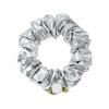 Mellotory Rose Metal Scrunchie (silver)