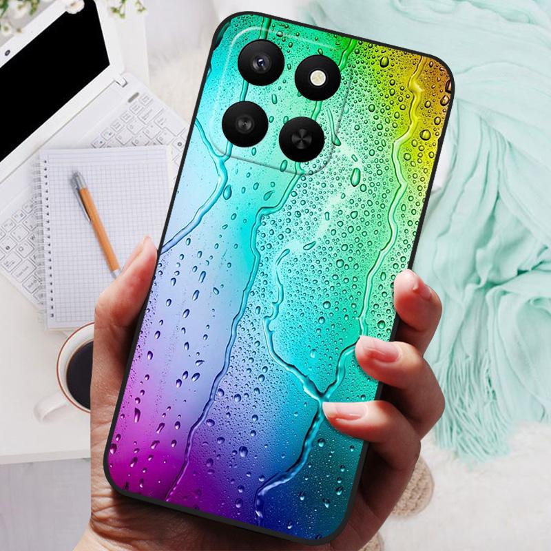 For Honor 400 Smart Case NEW TPU Silicone Shockproof Cat Phone Cover For Honor X7d 4G 5G / Play 10T 5GFunda Printing Soft Coque