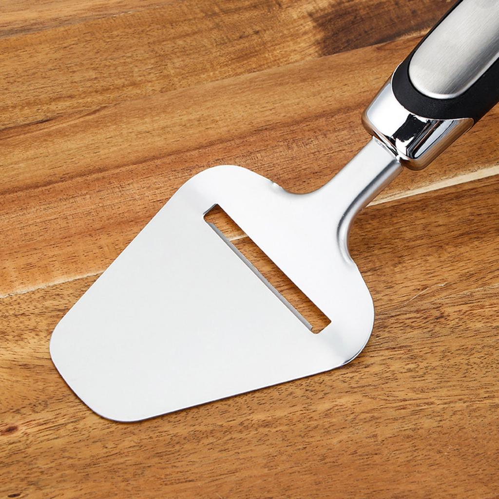 Cheese Cutter with Comfortable Handle for Soft and Hard Cheeses Cheese Grater Metal Butter Cutter Cooking Supplies