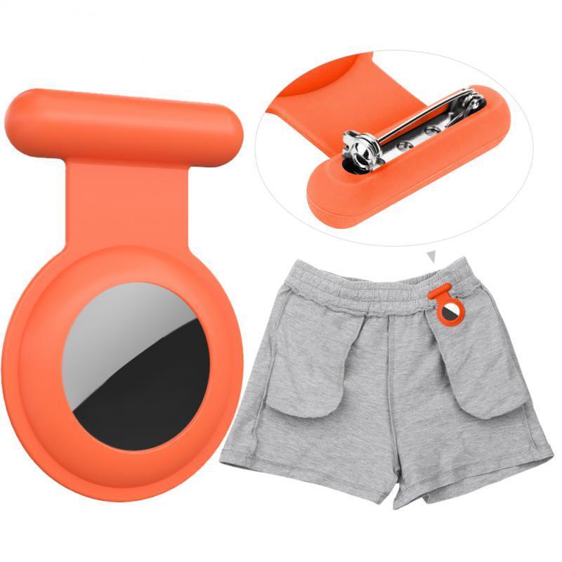 Custodia per custodia protettiva Airtag Tracker per Apple Airtags Custodia protettiva in silicone per abbigliamento per animali domestici per bambini anziani