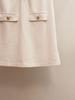Women's Spring/Summer Color Block Sailor Collar Vest Dress