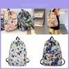 Fashionable Geometric Print Backpack With Large Capacity Ideal For Travel And Everyday Use