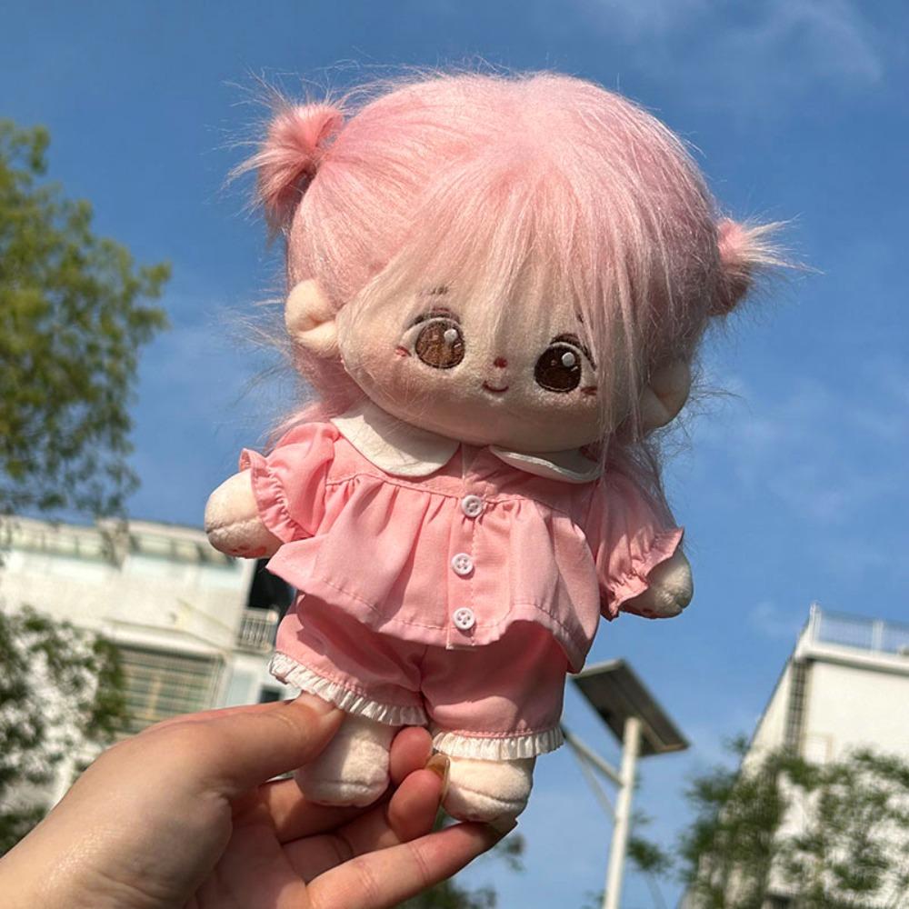 New Cute Blouse Pants Shirt Clothes Set For 20cm Doll Clothes Dress Up DIY Clothes Changing Doll Accessories