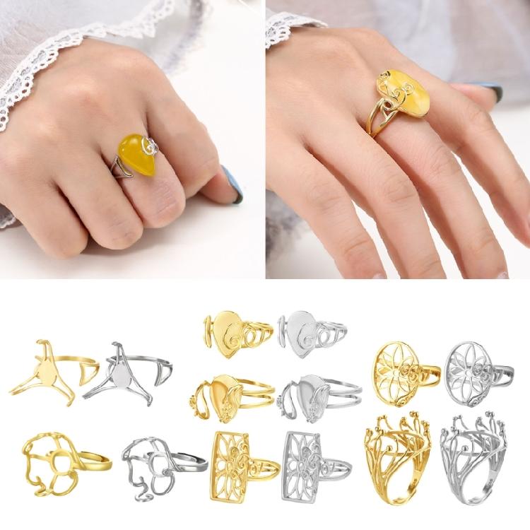 Sturdy Brass Earring Components Jewelry Accessory for Handmade Jewelry Fashionable  2 Pieces Included Home Decoration
